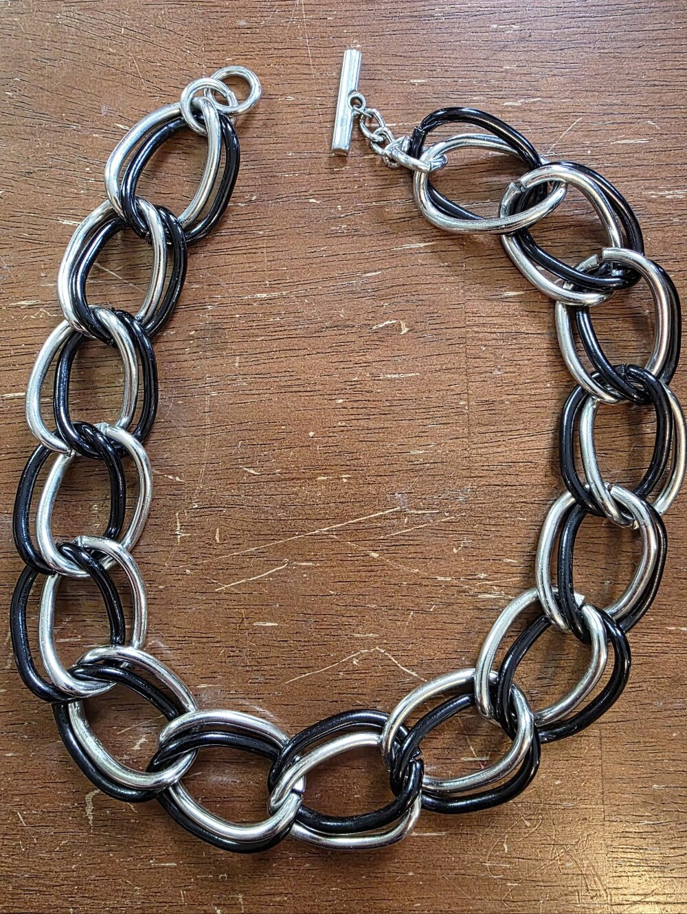 Black & Silver Choker